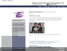 Tablet Screenshot of fraueninteressen.de